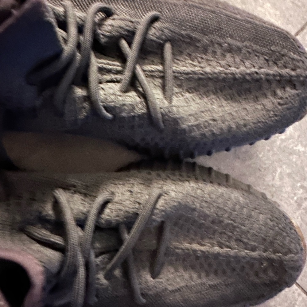 Yeezy addidas black tennis shoes size 10
